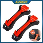 1/2PCS Survival Safety Hammer Camping Driving Car Seat Belt Cutter 2-in-1 Emergency Break Window Glass Punch Life Rescue Tools