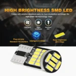 10pcs-T10-Led-Canbus-No-Error-Car-Interior-Light-T10-26-SMD-4014-Chip-Car-Interior