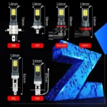 2-CS-Car-Led-Fog-H4-H7-H8-H11-HB3-Hb43030-12-Lamp-Headlight-Bulb