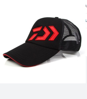 Baseball cap Dawa cotton fishing hat outdoor sunscreen breathable mesh spring and autumn sunshade hat