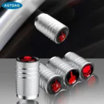 4Pcs/Set Car Tire Valve Caps Skull Wheel Valve Caps Auto Tyre Air Valve Stem Caps Dust Cover for Motorcycle Car Vehicles Styling