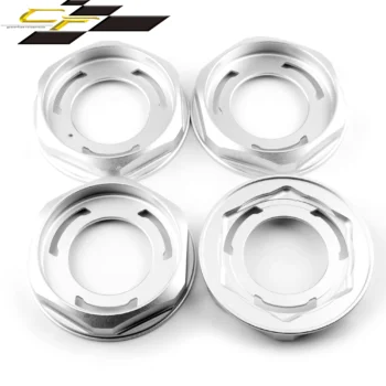 4pcs 101mm Metal Car Wheel Hub Caps For#09.24.206 Rim Alloy Center Cover Auto Refits Styling Accessroies Silver