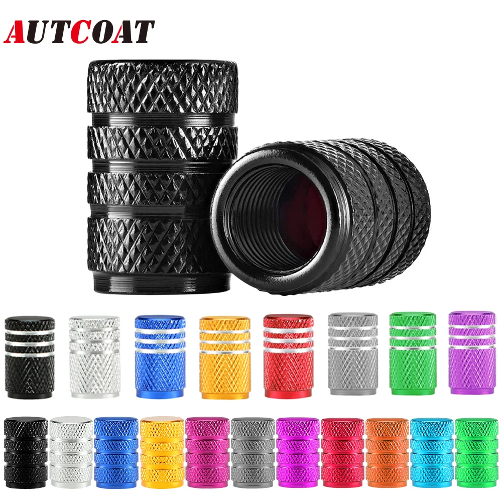 AUTCOAT-4Pcs-Set-Tire-Stem-Valve-Caps-Aluminium-Car-Dustproof-Caps-Tire-Wheel-Stem-Air-Valve