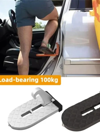 Auto assist pedal Door universal lock hook Aluminum alloy assist pedal Jeep Safety hammer Auto Accessories suv upper roof pedal