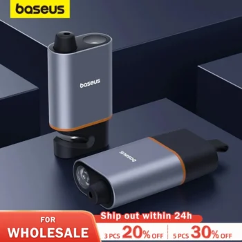 Baseus Car Emergency Safety Hammer 3 in 1 U-shaped Seat Belt Cutter Window Breaker Escape with Emergency Lamp Car Accessories