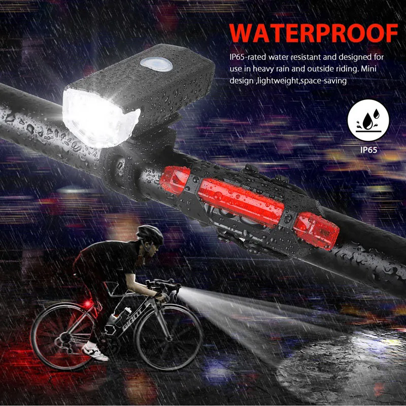 Bike-Light-Set-Front-Light-with-Taillight-USB-Rechargeable-Easy-to-Install-3-Modes-Bicycle-Accessories-3
