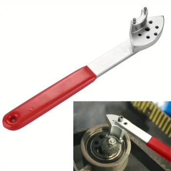 Car Engine Timing Belt Tension Tensioning Adjuster Pulley Wrench Auto Repair Garage Tools
