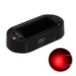 Car-LED-Solar-Powered-Fake-Security-Light-Simulated-Dummy-Alarm-Wireless-Flashing-Imitation-Warning-Anti-Theft
