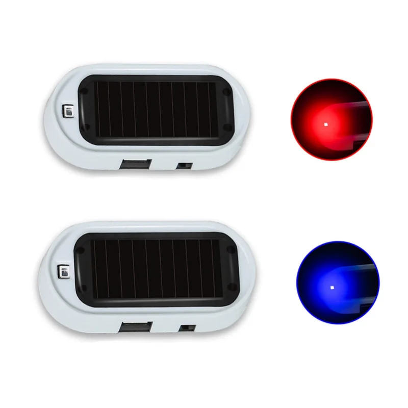 Car-LED-Solar-Powered-Fake-Security-Light-Simulated-Dummy-Alarm-Wireless-Flashing-Imitation-Warning-Anti-Theft-5
