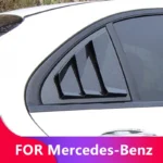 Car Rear Window Blinds Triangle Window Decorative Stickers For Mercedes-Benz C Class A Class E-Class long axle plate CLA Series