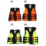 Child Swimming Life Vest Boating Drifting Water-skiing Safety Life Jacket Swimwear with Survival Whistle for 2-12 Years Children
