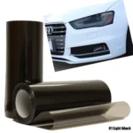 Gloss-Transparent-Light-Black-Smoke-PVC-Film-Tint-30-X100cm-Headlight-Taillight-Wrap-Cover-Film-Foil