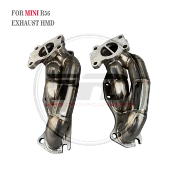 HMD Exhaust System High Flow Performance Downpipe for MINI Cooper S R56 R57 R60 N18 Engine 1.6T Car manifold