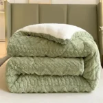 New-Super-Thick-Winter-Warm-Blanket-for-Bed-Artificial-Lamb-Cashmere-Weighted-Blankets-Soft-Comfortable-Warmth