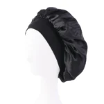 New-Women-s-Satin-Solid-Wide-brimmed-Sleeping-Hat-Unisex-Head-Wrap-Elastic-Band-Cap-Hair
