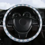 New-small-fresh-flower-elastic-no-inner-ring-general-purpose-car-steering-wheel-cover-breathable-and