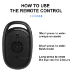 SEAMETAL-Wireless-Control-LED-Strobe-Light-Car-Motorcycle-Warning-Lamp-Prevent-Collision-Safe-Night-Driving-350mAh