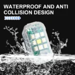 SEAMETAL-Wireless-Control-LED-Strobe-Light-Car-Motorcycle-Warning-Lamp-Prevent-Collision-Safe-Night-Driving-350mAh
