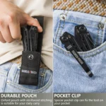 SWISS-TECH-16-in-1-Camping-Multitool-Multi-Folding-Plier-Wire-Stripper-Outdoor-Pocket-Mini-Portable