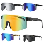 Sport Sunglasses Men NEW Style UV400 Male Eyeglasses Pit Viper Female Sun Glasses Windproof Goggles Women Fashion Eyewear