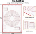 UNTIOR-1PCS-Silicone-Baking-Mat-Kneading-Pad-Dough-Mat-Pizza-Cake-Dough-Maker-Kitchen-Cooking-Grill