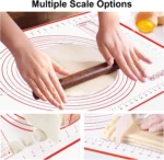 UNTIOR-1PCS-Silicone-Baking-Mat-Kneading-Pad-Dough-Mat-Pizza-Cake-Dough-Maker-Kitchen-Cooking-Grill