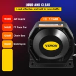 VEVOR-200W-18-Sound-12V-Loud-Car-Warning-Alarm-Police-Fire-Siren-PA-Speaker-MIC-System
