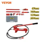 VEVOR-Porta-Power-Hydraulic-Jack-Kit-6-10-12-20-Ton-Sheet-Metal-Correction-Automotive-Frame