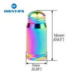 Wanyifa-Titanium-Alloy-Presta-French-Valve-Stem-Cap-For-Road-Mountain-Bicycle-Tyre-Dustproof