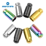 Wanyifa-Titanium-Alloy-Presta-French-Valve-Stem-Cap-For-Road-Mountain-Bicycle-Tyre-Dustproof