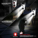 Wifi-Surveillance-Camera-Outdoor-PTZ-9MP-Three-lens-8X-Digital-Zoom-AI-Auto-Tracking-Humanoid-Detection