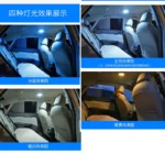 Wireless-Led-Usb-Car-Interior-Ceiling-Dome-Light-Reading-USB-Charging-Roof-Magnet-Lamp-Touch-Type