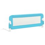Bed rail toddler 120x42 cm polyester blue
