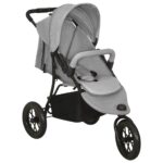 Stroller steel light gray