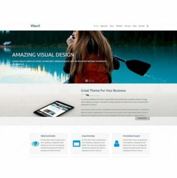 Visual - HTML Template